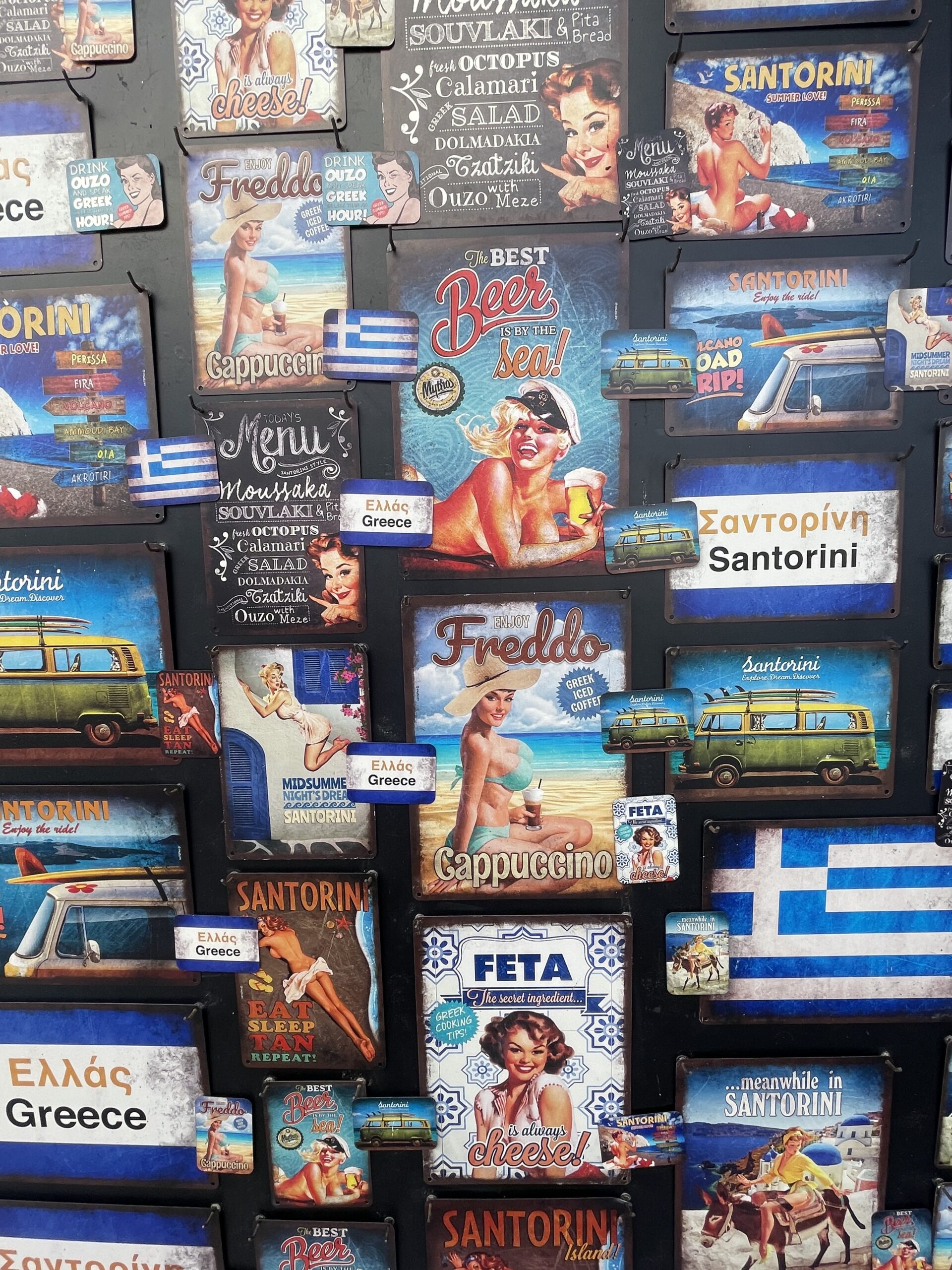 Santorini souvenirs